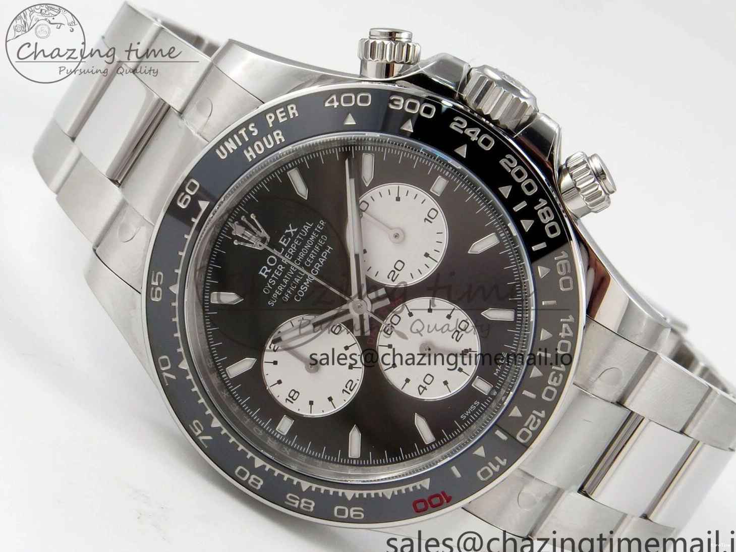 MiroTime 0316 Cozy Custom Daytona 126529 Le Mans  CLEAN 1:1 Best Edition White Dial on SS 904L Bracelet Custom Modded PPM 331